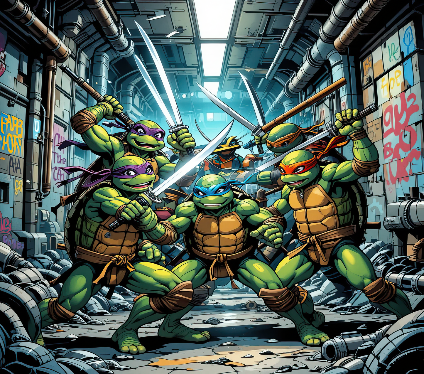 Ninja Turtles 20 oz Tumblers