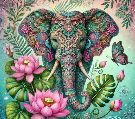 Elephant Mandala 20 OZ Tumbler