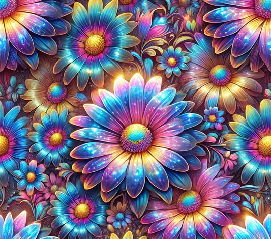 Vibrant Flowers 20 oz Tumbler